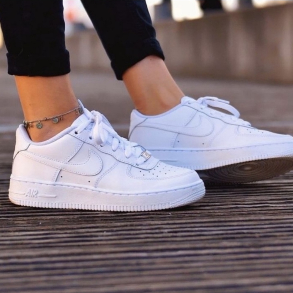 Nike Air Force 1 White Sneakers 7.5